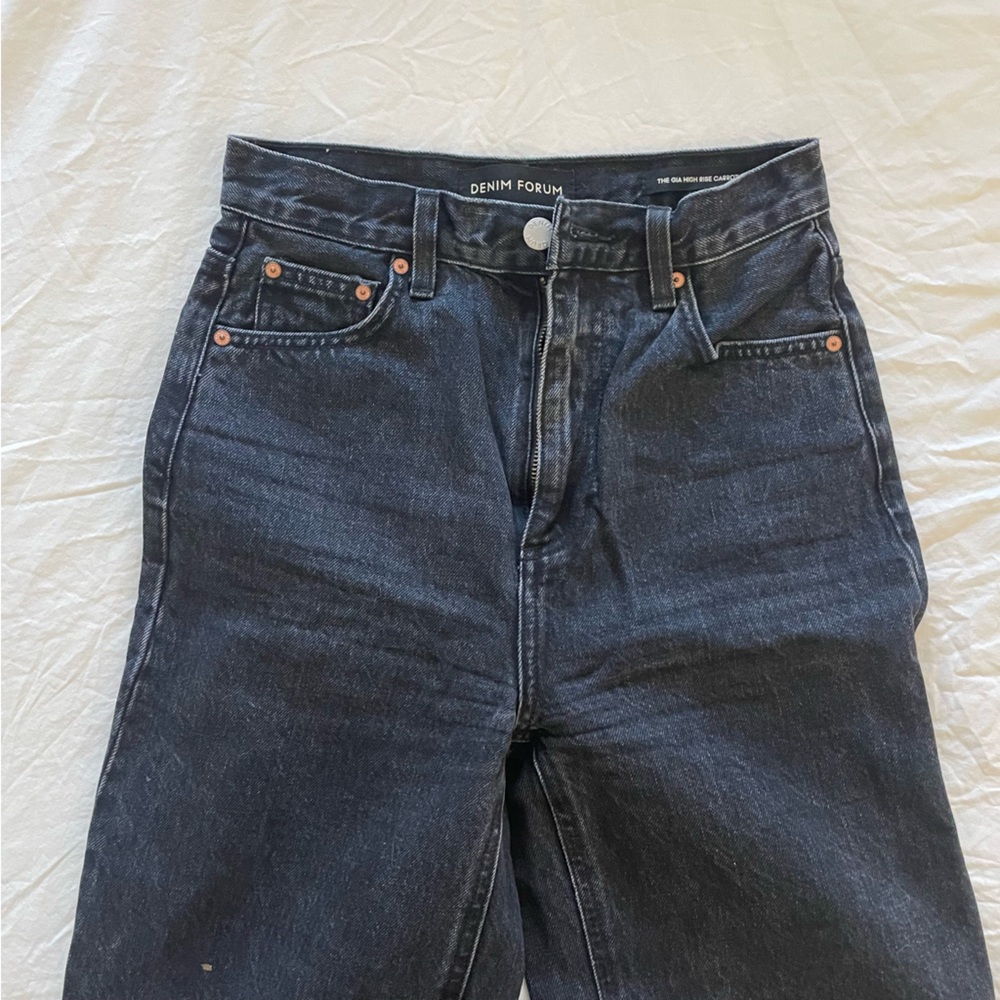 Denim Forum Black Balloon Jeans